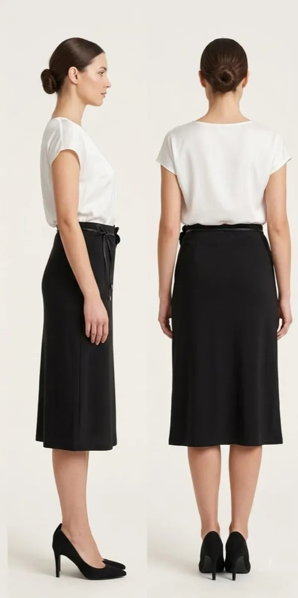 Dorothy Perkins Black Midi Skirt - Image 2