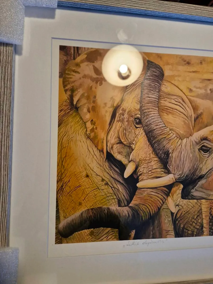 Little Elephants - Art Print - Image 4