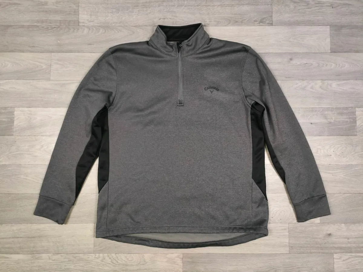Callaway Half Zip Golf Jumper Mens Large - Image 1