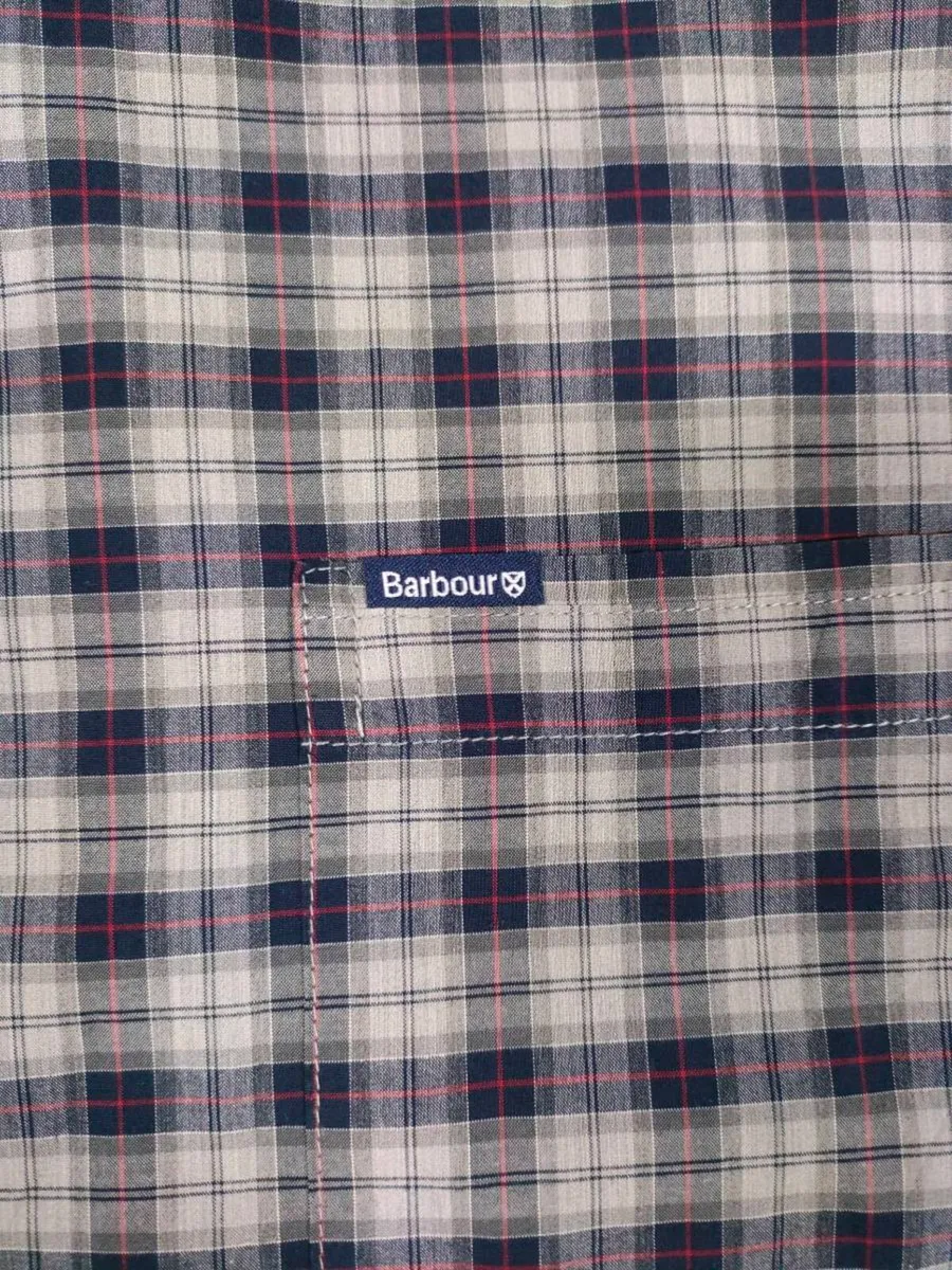 Barbour Button Down Check Shirt Mens XL - Image 3