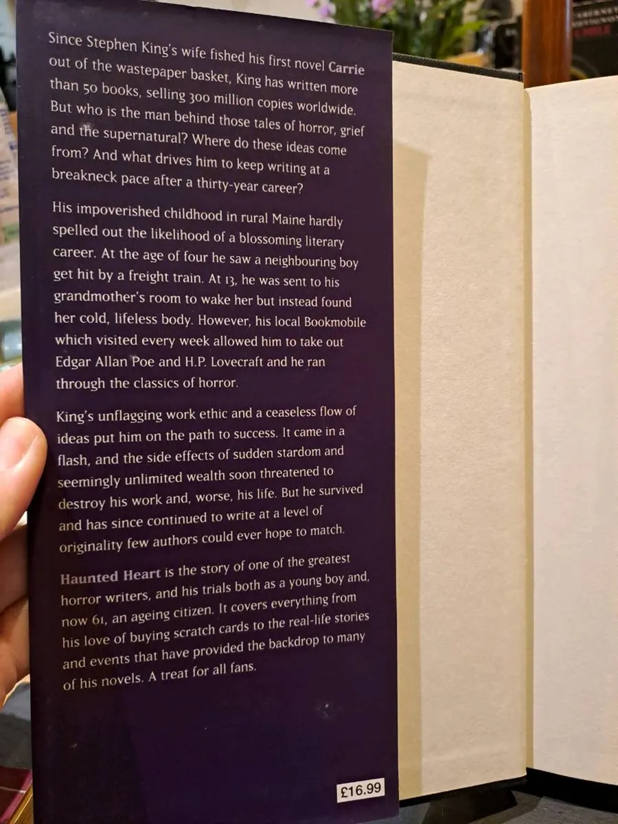 1st ed The Life and Times of Stephen King - Image 3