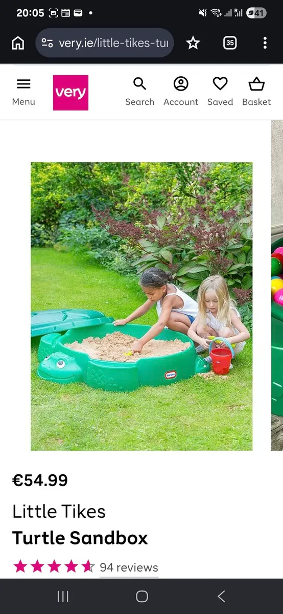 Little Tikes Turtle Sandbox - Image 2