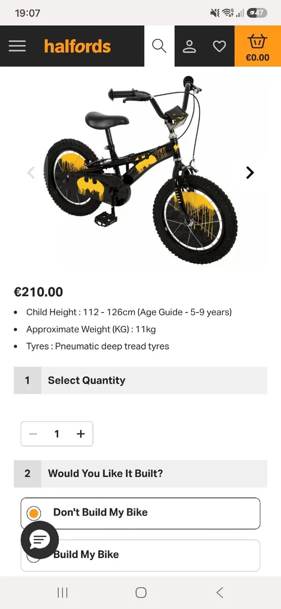 Boys bike - Image 1