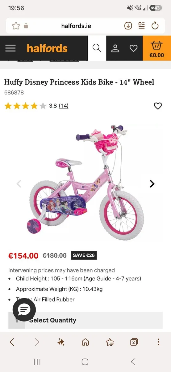 Girls bike - Image 1