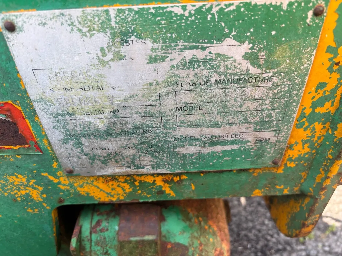 jcb 2CX. READ ADD - Image 3