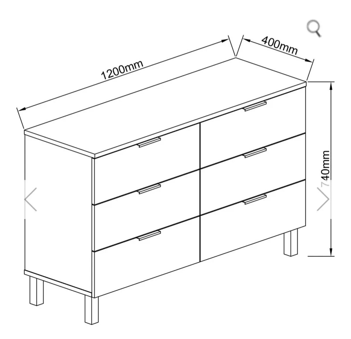 Chest of drawers - €100 - Image 4