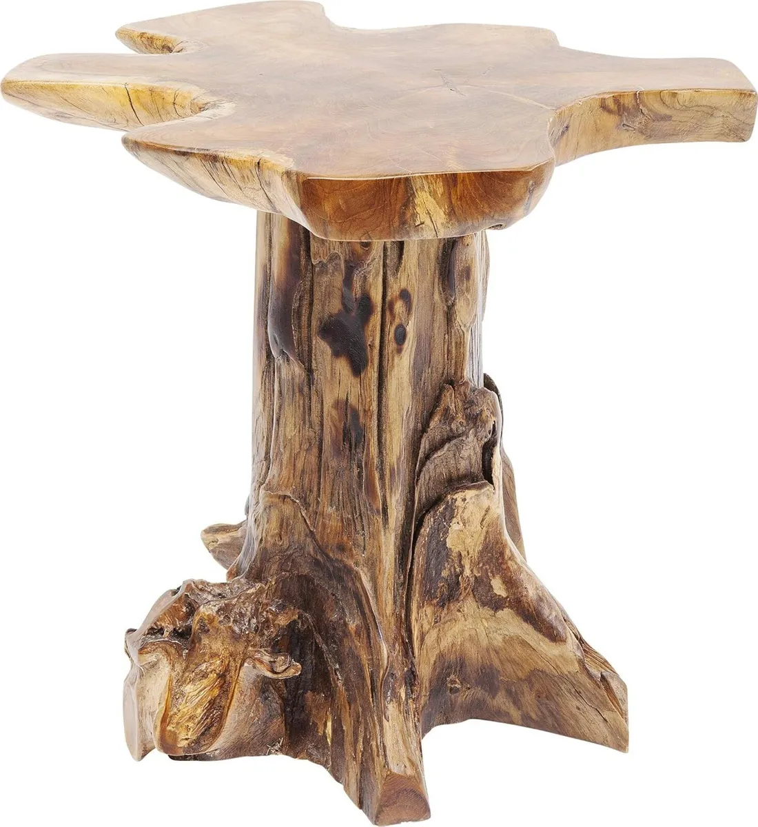 Side Table Tree Big Nature Teak Solid Wood - Image 1