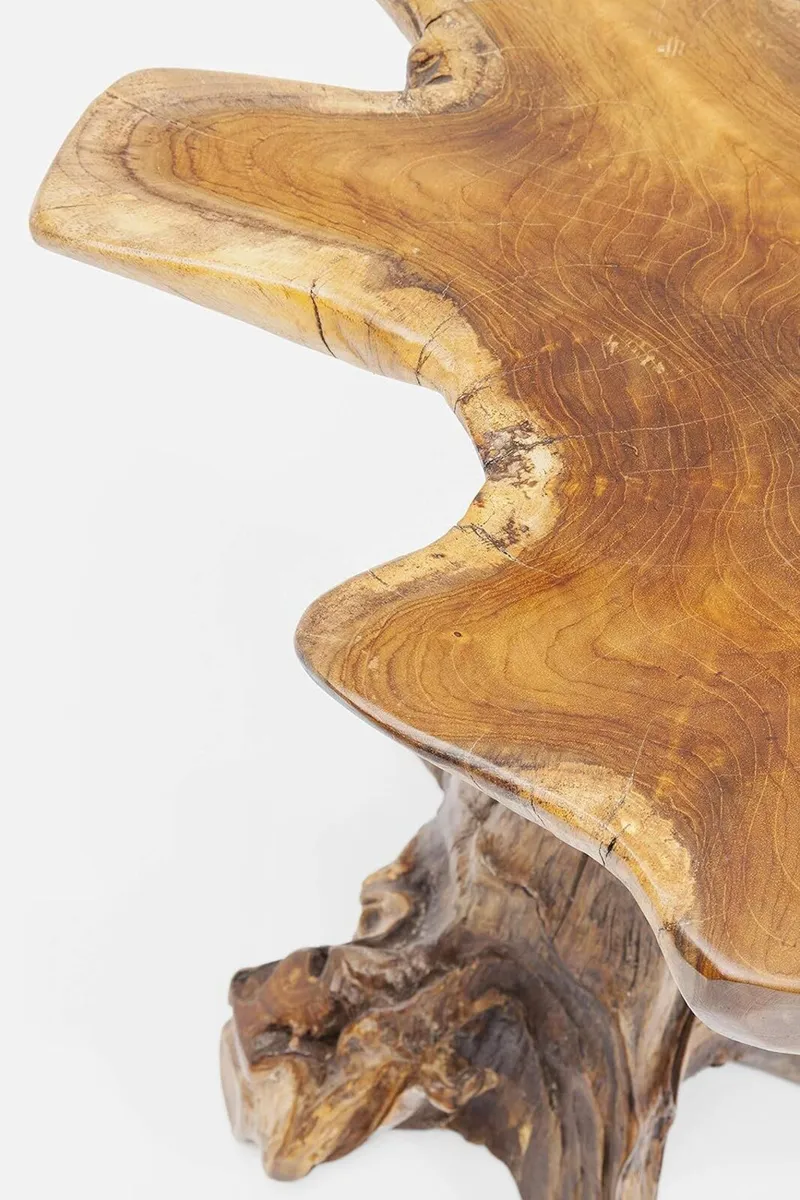 Side Table Tree Big Nature Teak Solid Wood - Image 4