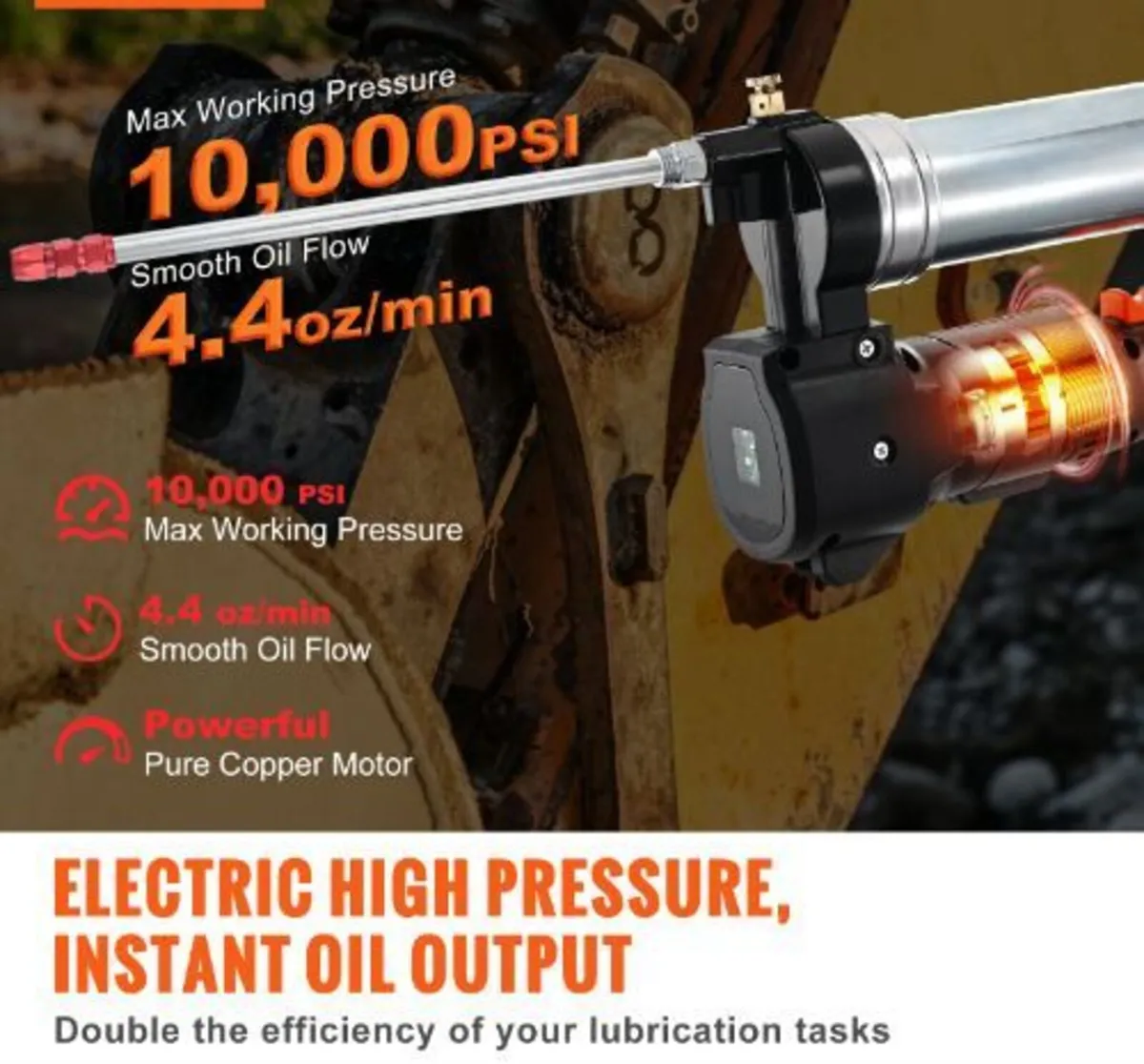 Cordless Grease Gun, 20-Volt - Image 2
