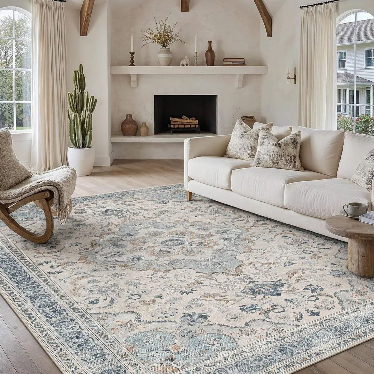 Large Washable Rugs for Living Room Extra - Image 1