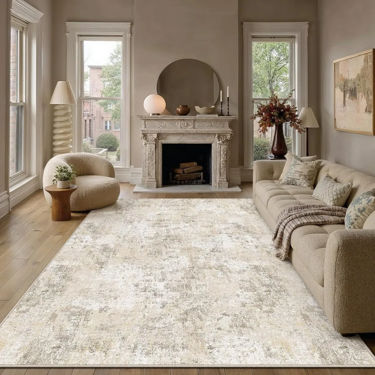 Rugs Living Room Rug Washable Non Slip - Image 1