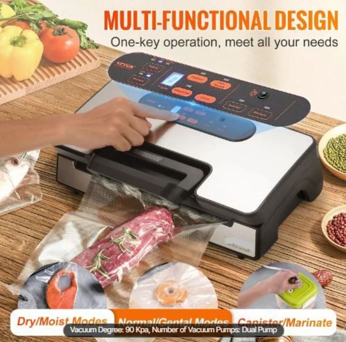 Vacuum Sealer Machine Food - Image 3