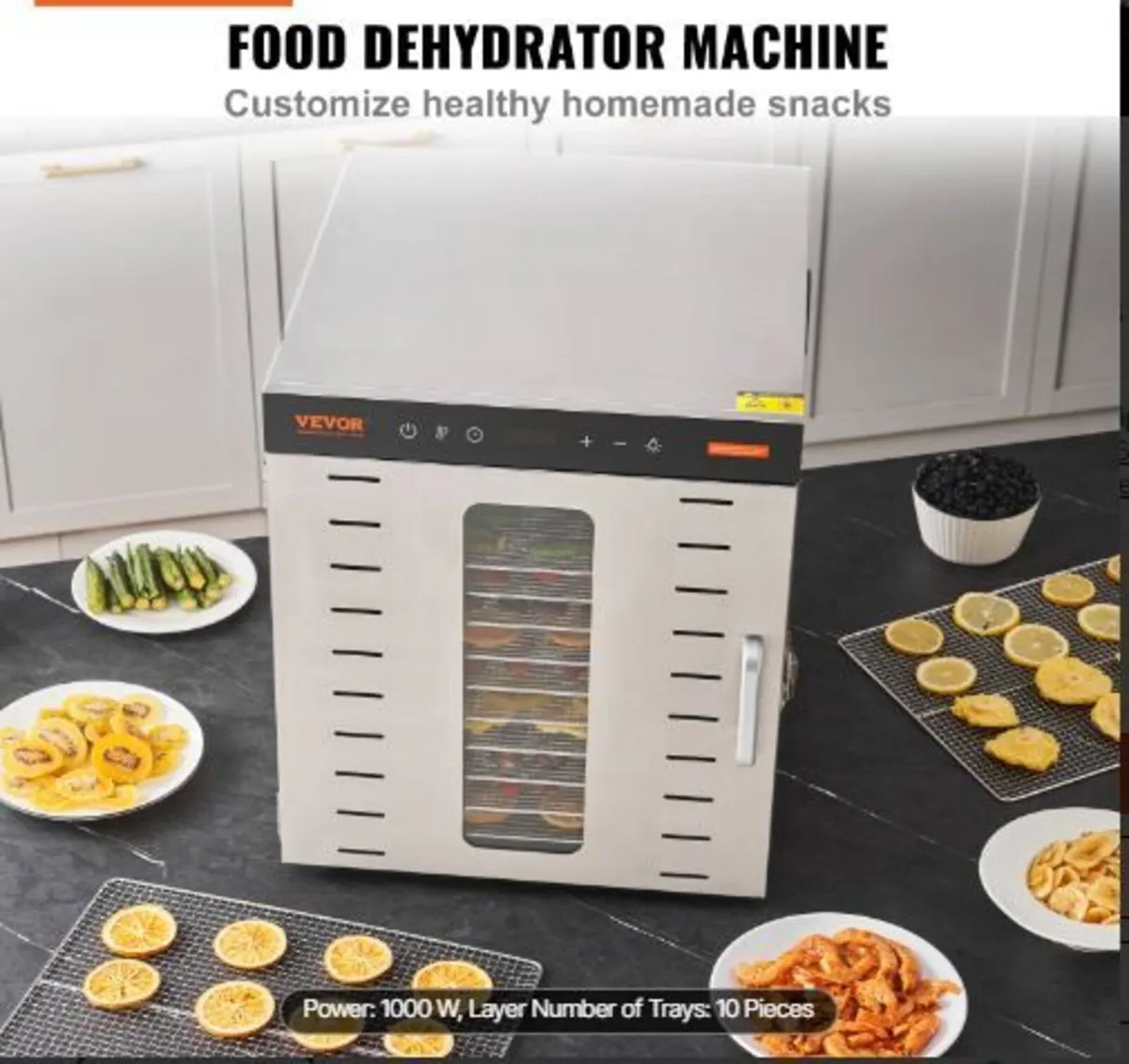 10 Trays Food Dehydrator Machine - Image 3