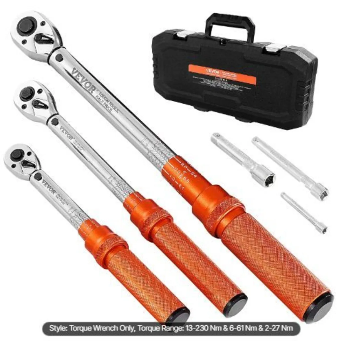 Click Torque Wrench Set, 3 Pieces - Image 4