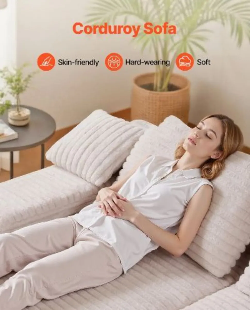 210 cm Oversized Double Chaise Lounge - Image 2