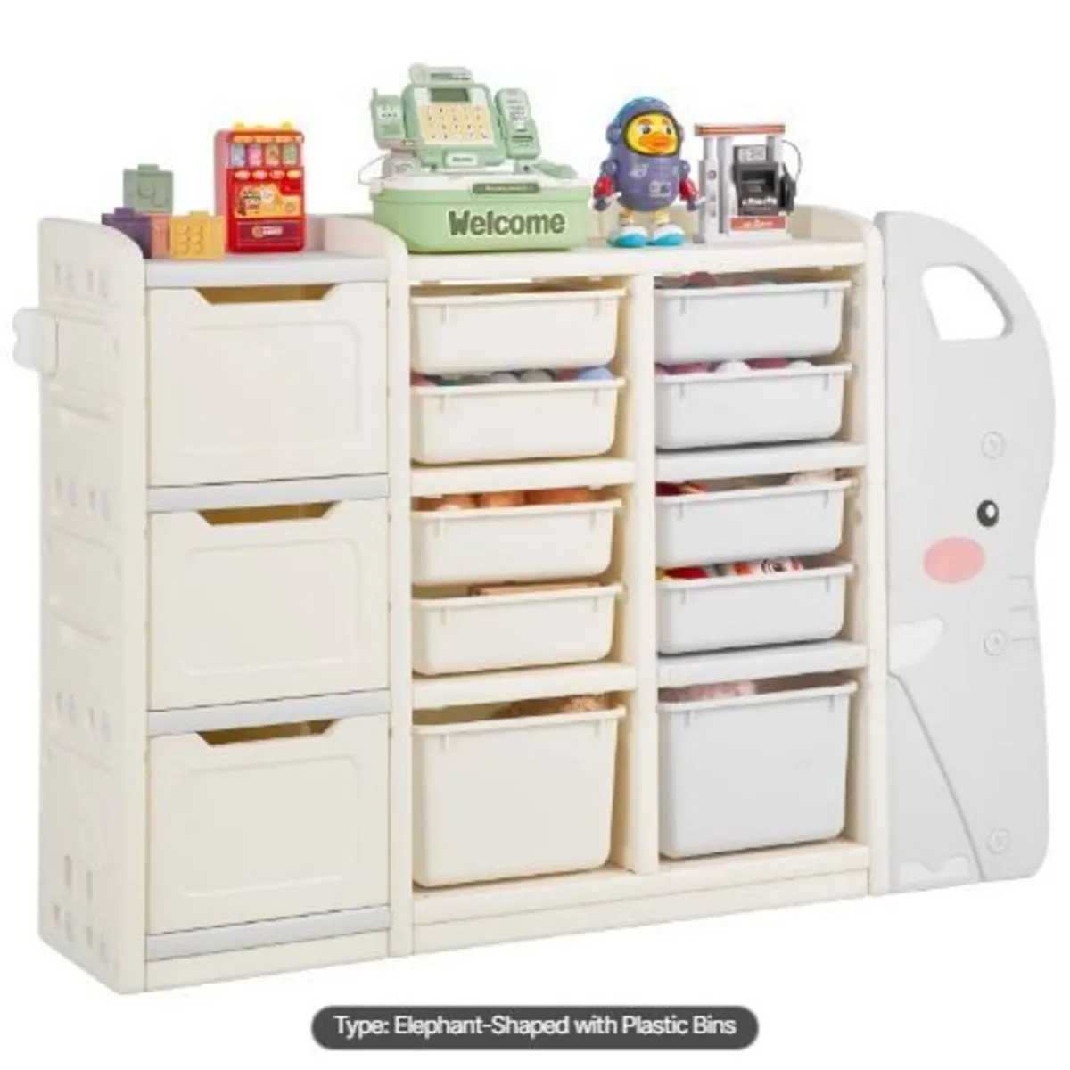 Kids Toy Storage, 4-Tier - Image 4