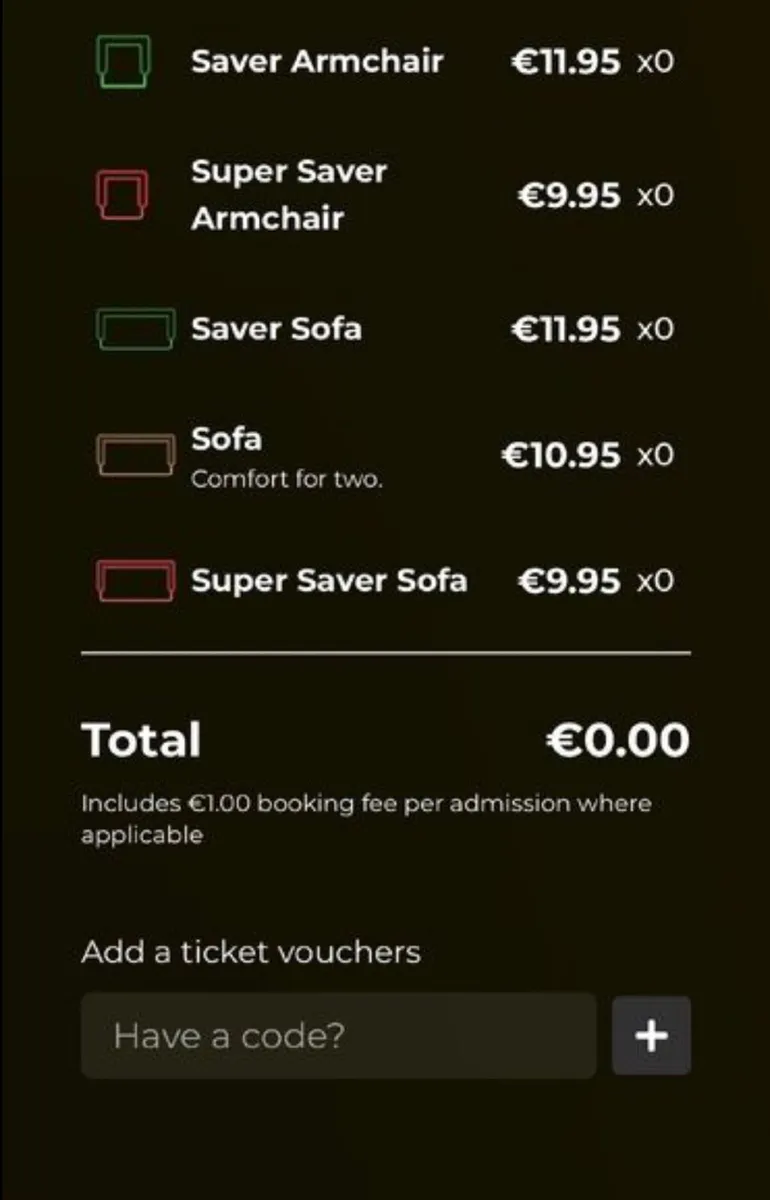 Cinema Vouchers  2 for €12, expires Tuesday 30th - Image 2