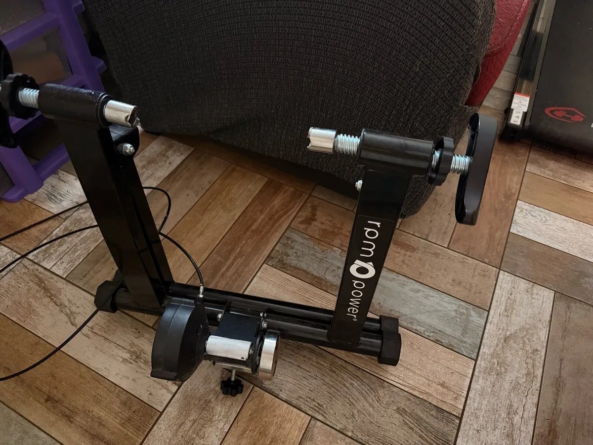Stationary Indoor Bike Trainer Foldable - Image 2