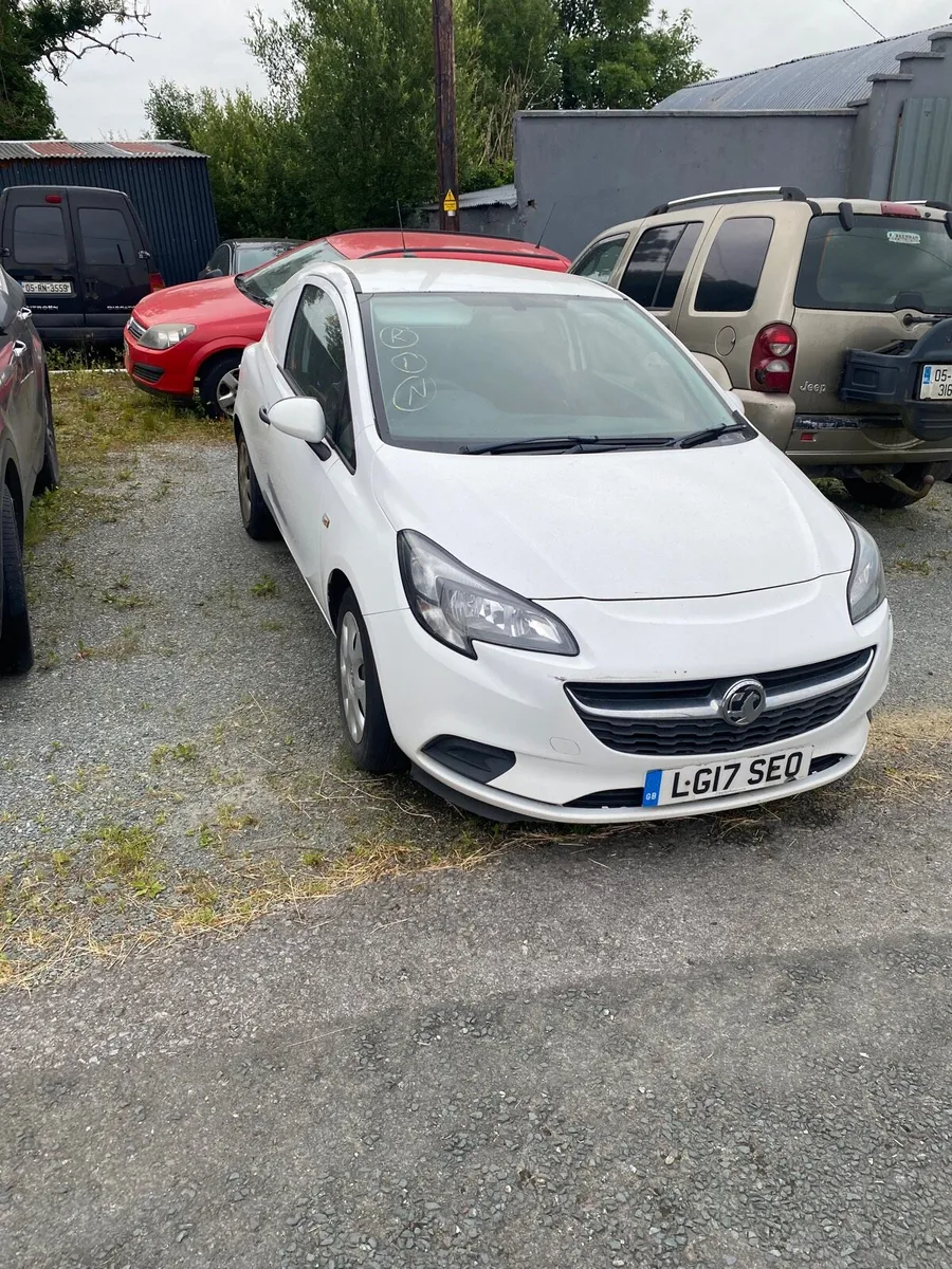 Vauxhall corsa van 2017 1.3D auto - Image 1