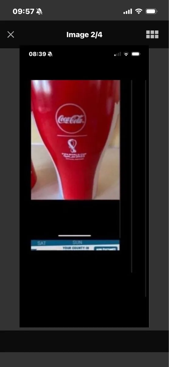 World Cup 2022 Coca Cola Aluminium Cups - Image 2