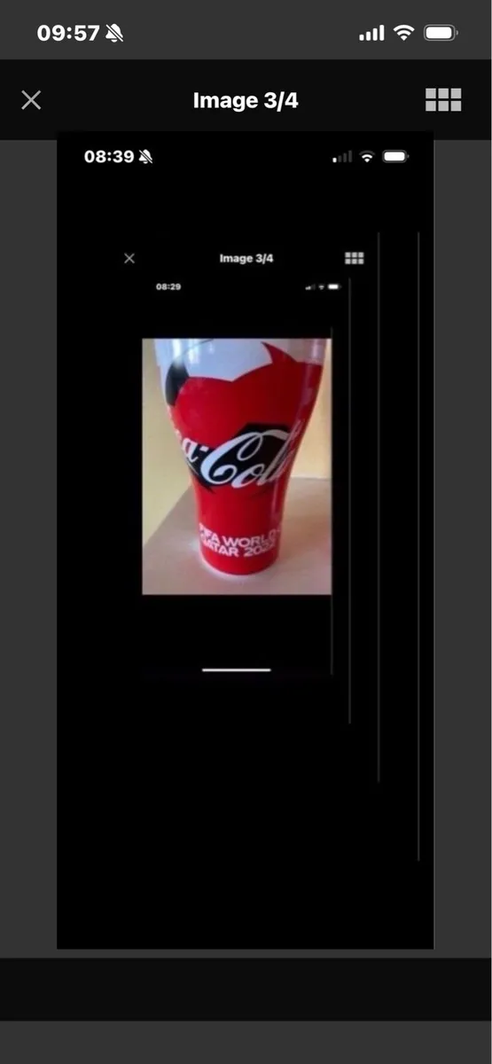 World Cup 2022 Coca Cola Aluminium Cups - Image 3