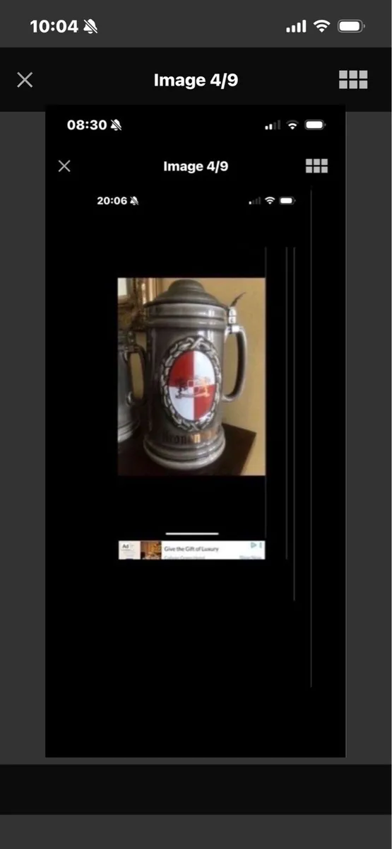 Vintage Kronenbourg Stein Set - Image 4