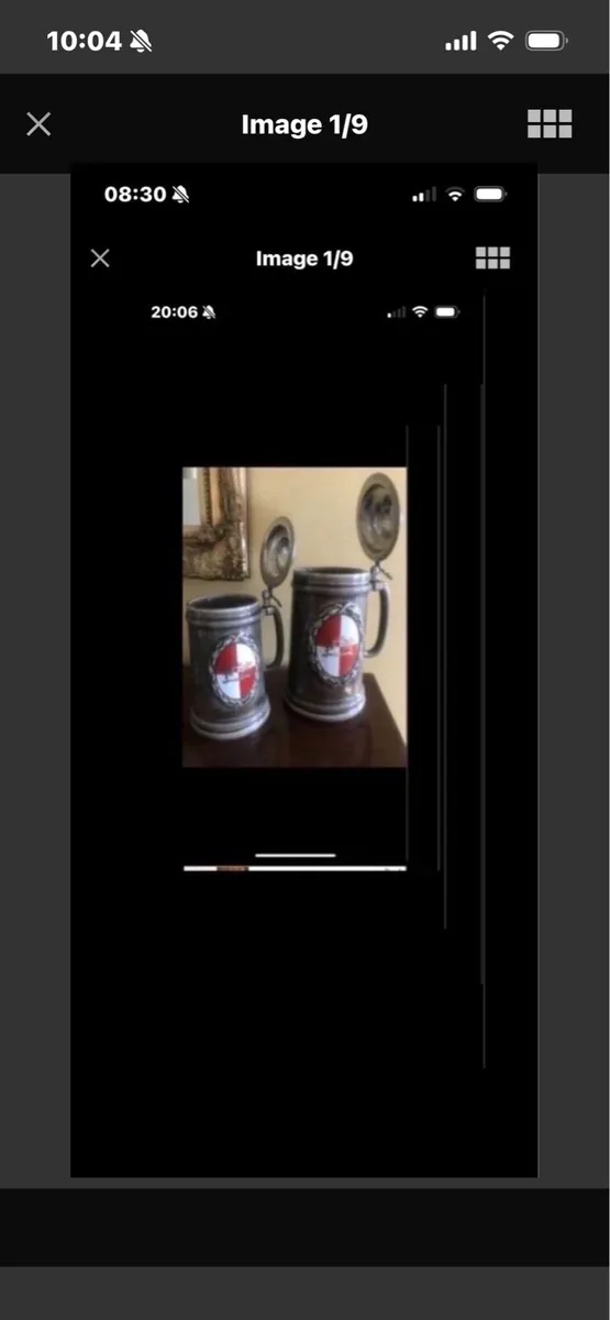 Vintage Kronenbourg Stein Set - Image 1