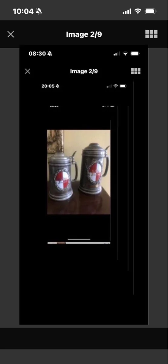 Vintage Kronenbourg Stein Set - Image 2