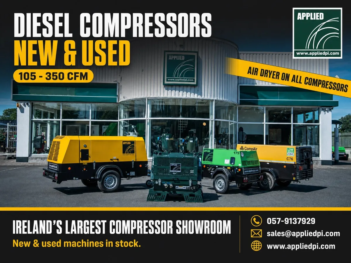 Portable Road Diesel Air Compressor - CompAir C76 - Image 1