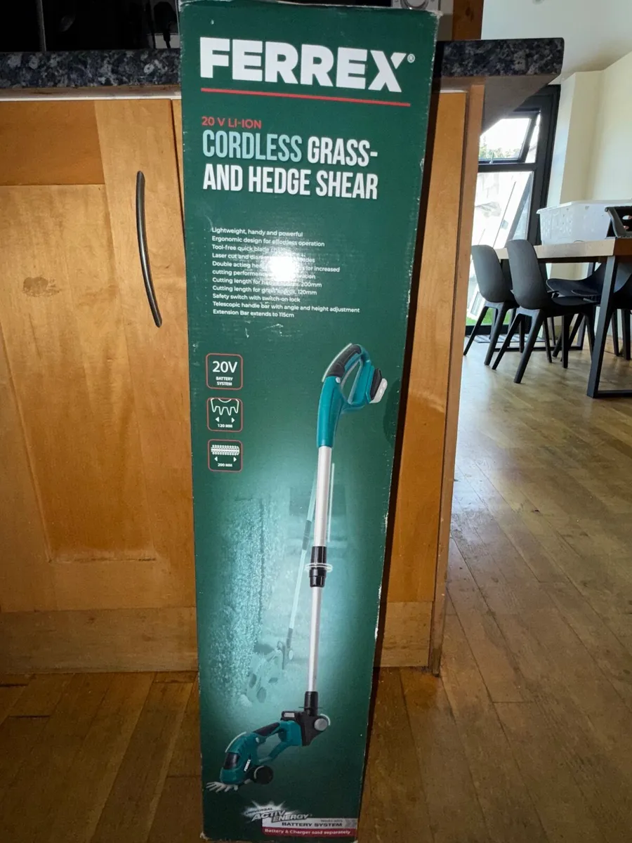ferrex cordless grass and hedge shear