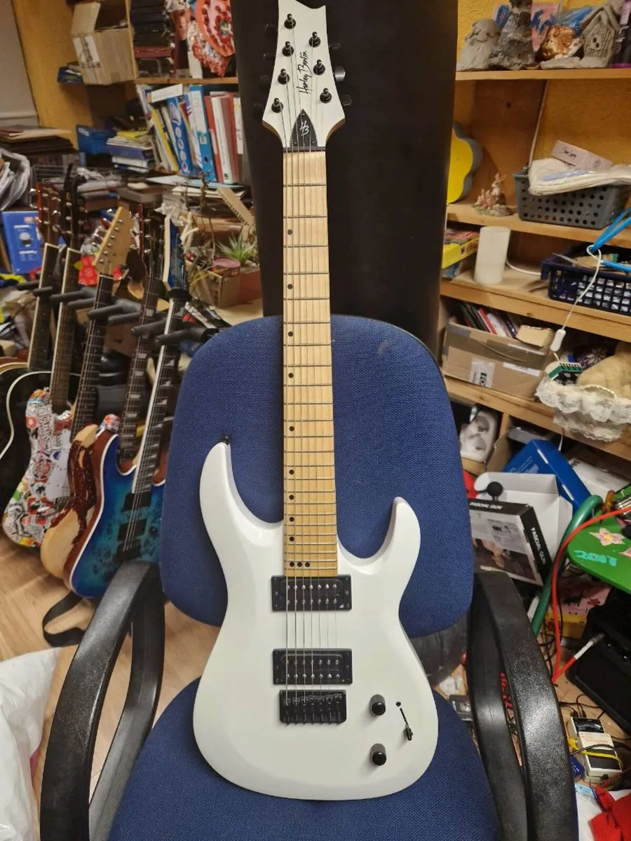 7 String Harley Benton Guitar - Image 1