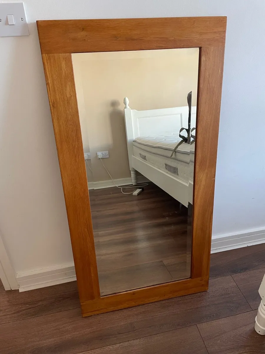 Oak mirror - Image 1