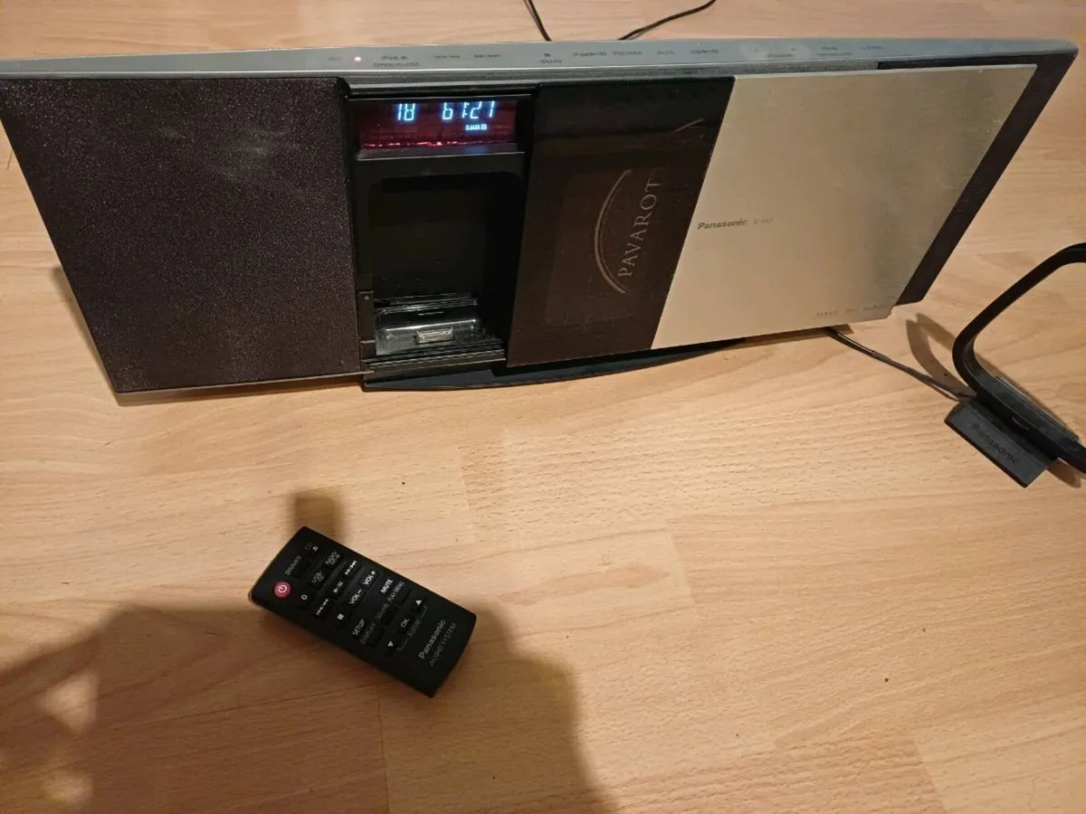 Panasonic cd ipod audio system - Image 1