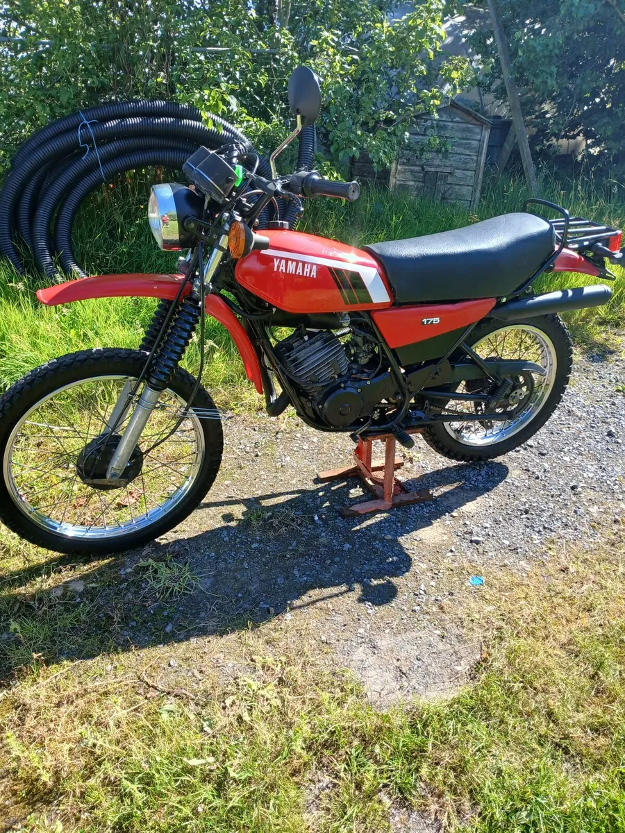 Yamaha DT 175 MX Rare Red Original Colour 1979 - Image 3