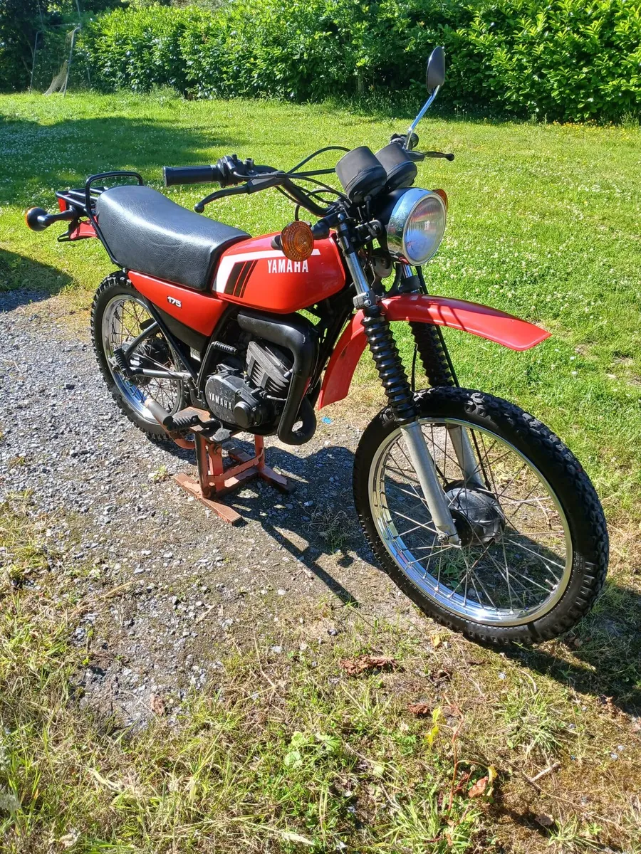 Yamaha DT 175 MX Rare Red Original Colour 1979 - Image 4