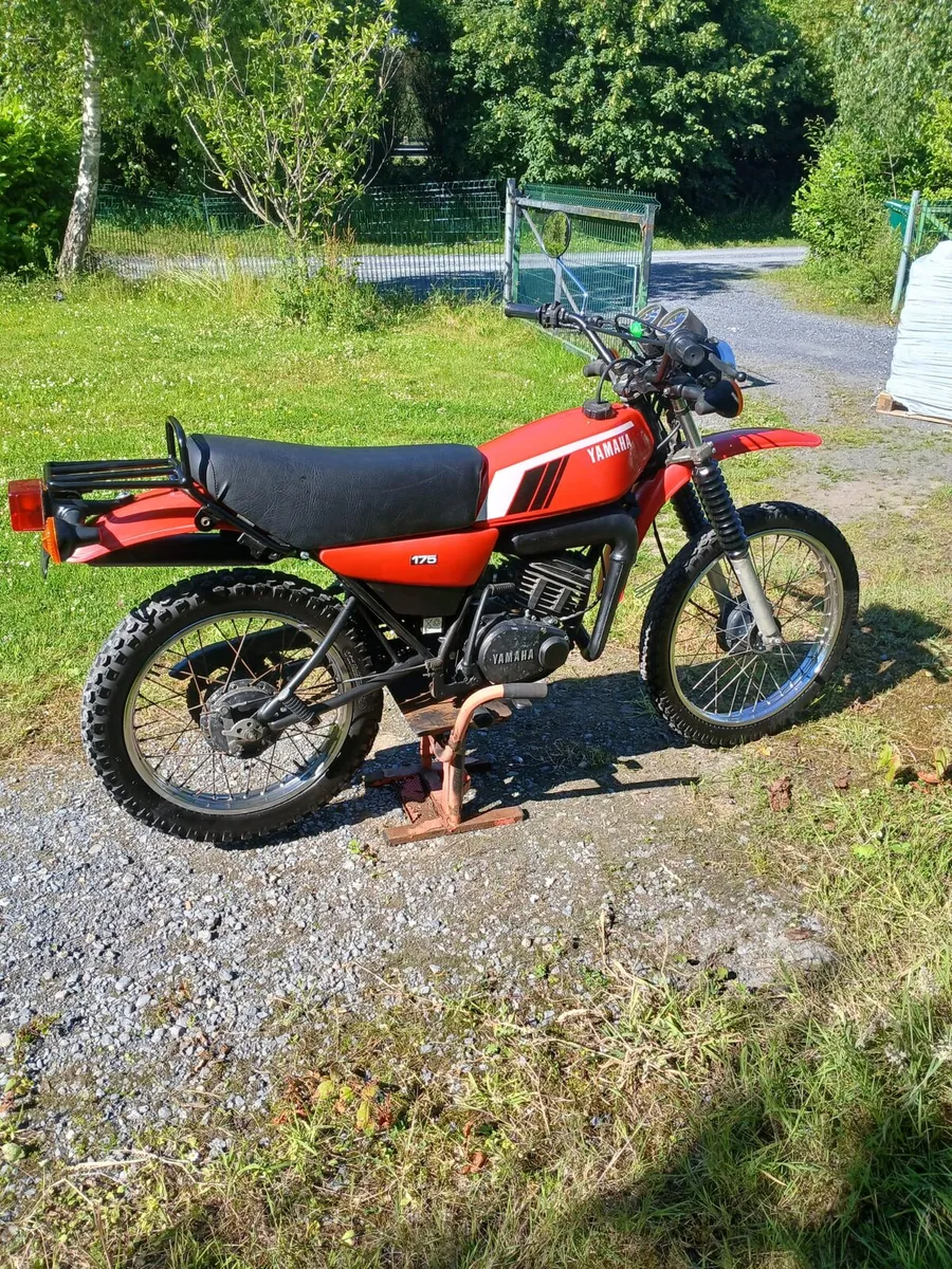 Yamaha DT 175 MX Rare Red Original Colour 1979 - Image 2