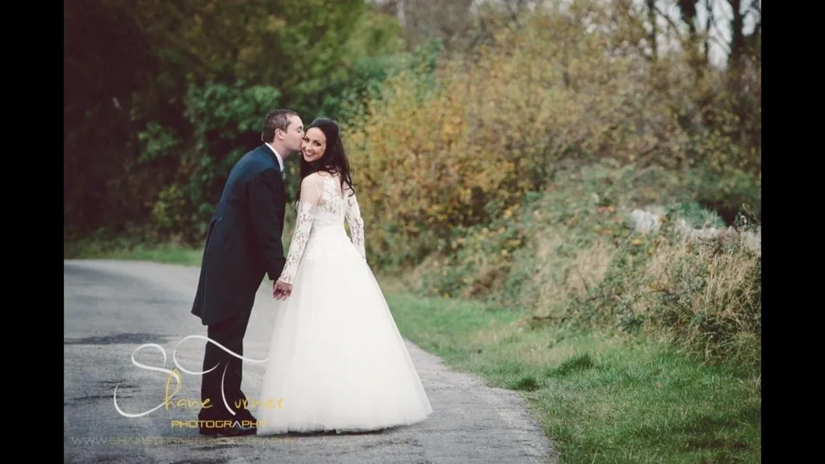 Princess winter Wedding Dress - Image 1