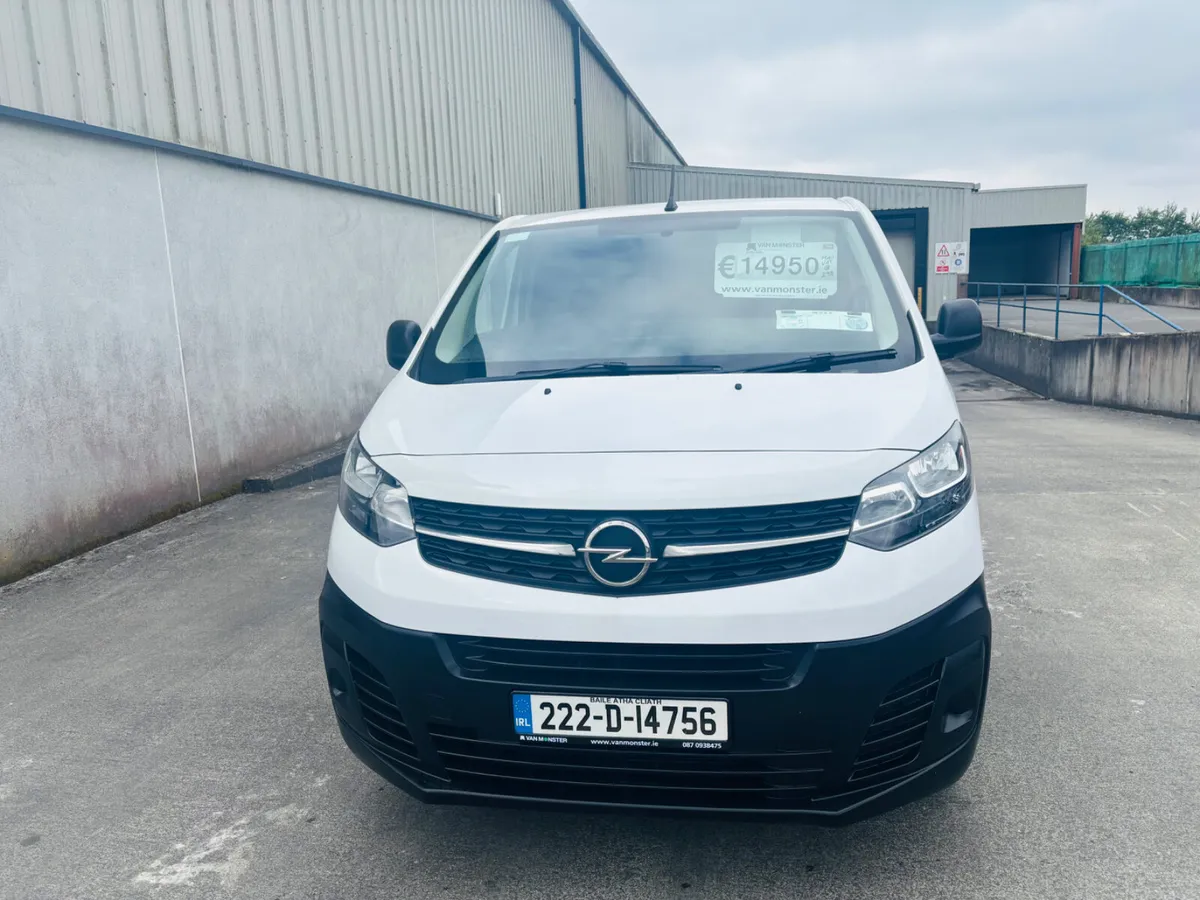 2022 Opel Vivaro 1.5 LWB €14,950 + VAT - Image 2