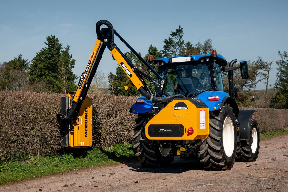 New McConnel 6572 Hedgecutter