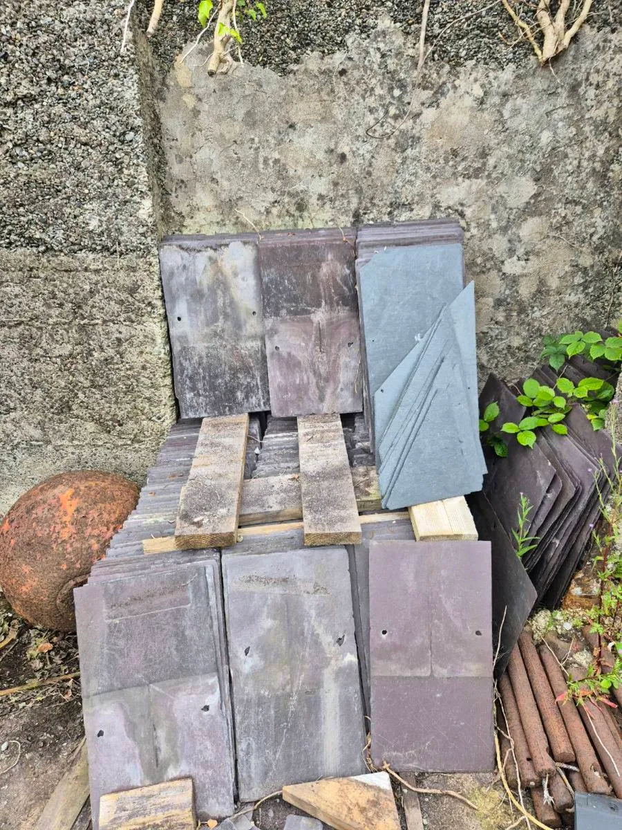 Reclaimed natural Bangor slate