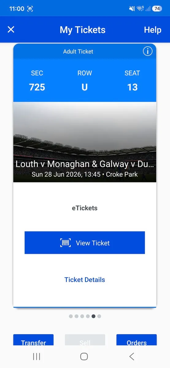 3x All-Ireland Quarter Final tickets (Sunday) - Image 2