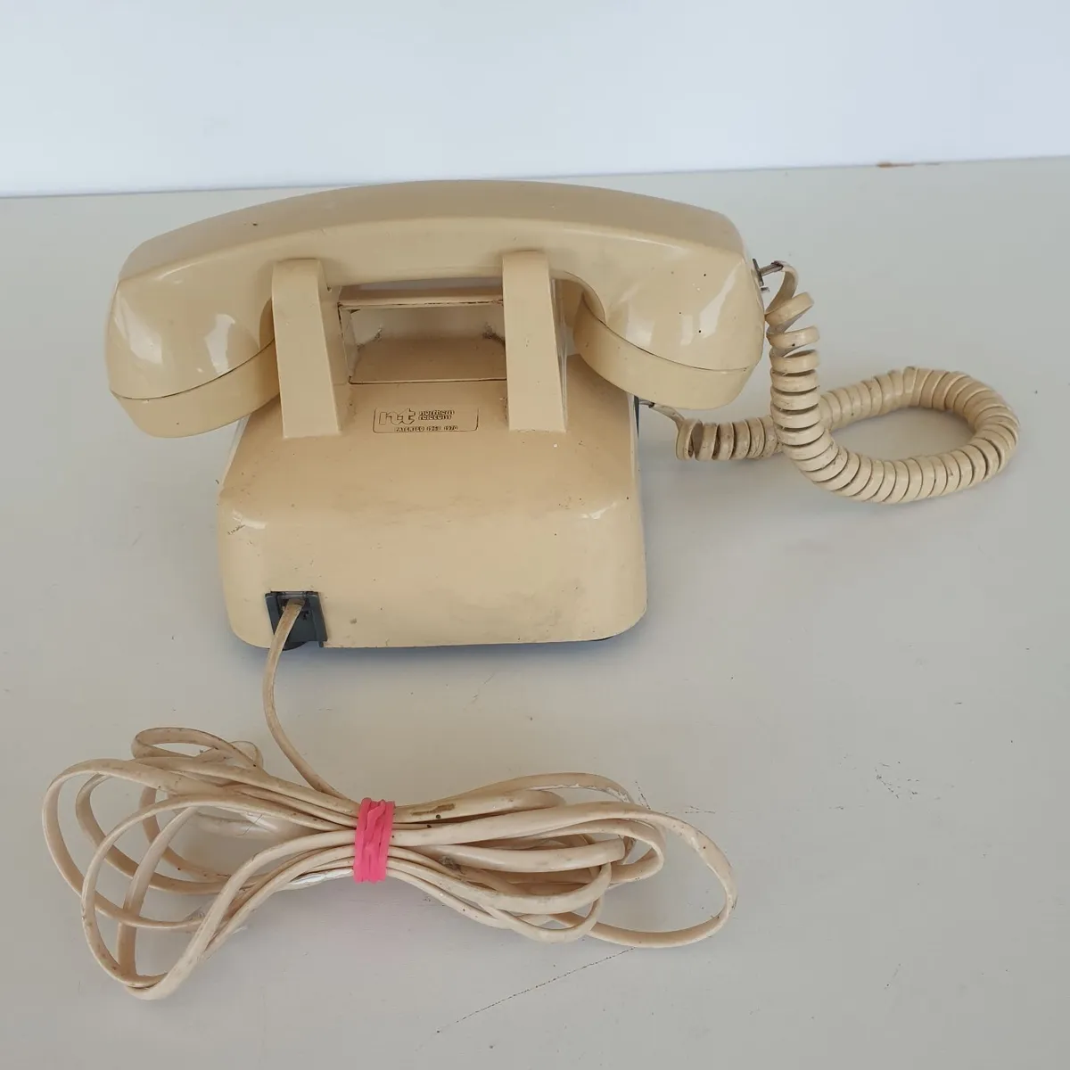 Rotary telephone 1970/80s cream working - Image 3