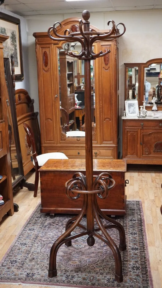 Antique Bentwood Coat/Hat Stand - Image 2