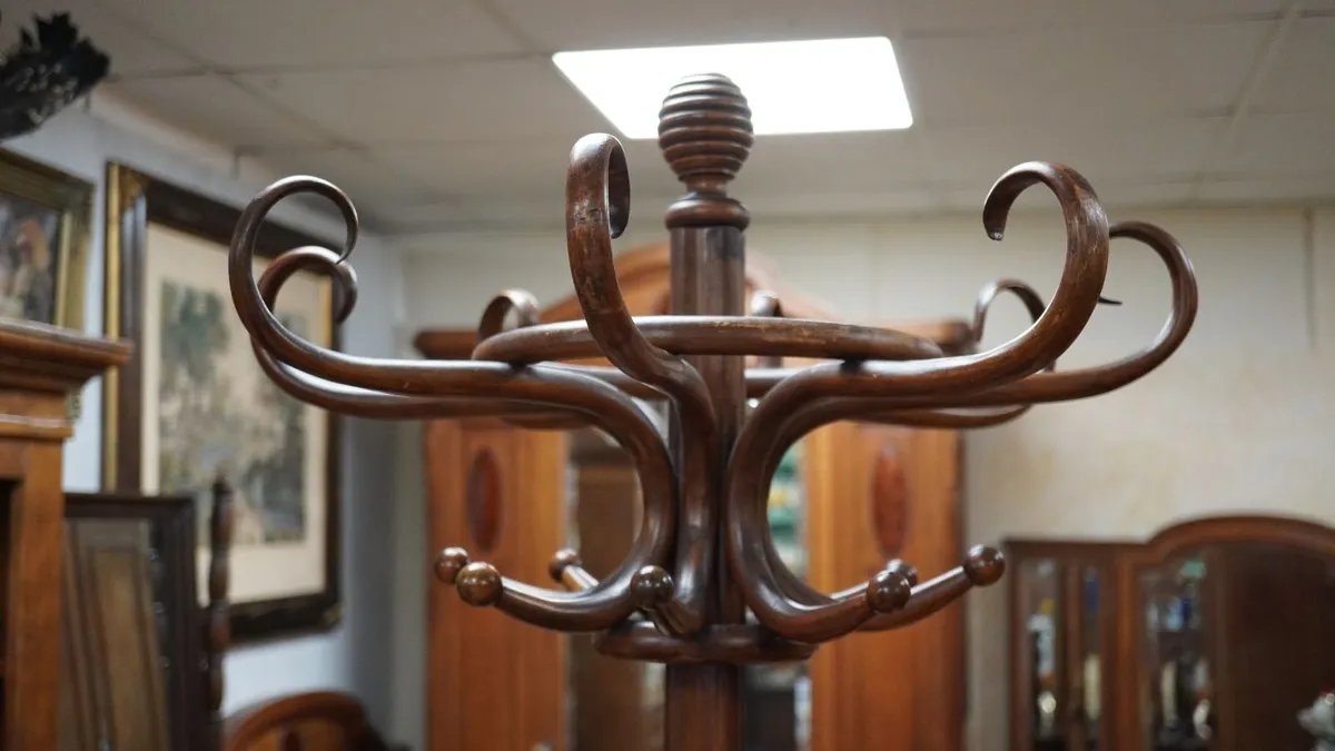 Antique Bentwood Coat/Hat Stand - Image 3