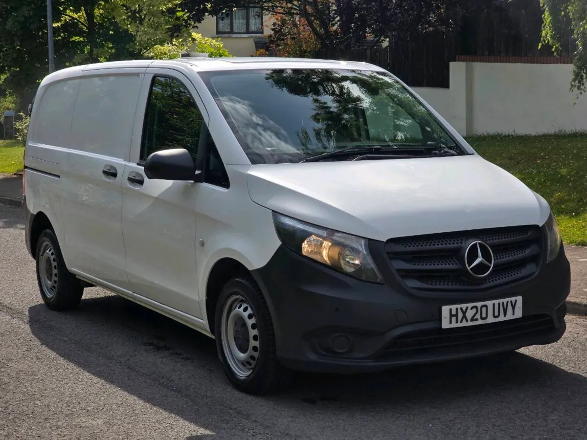 2020 MERCEDES VITO 2.1 DIESEL TWIN DOORS MAY P/X - Image 1