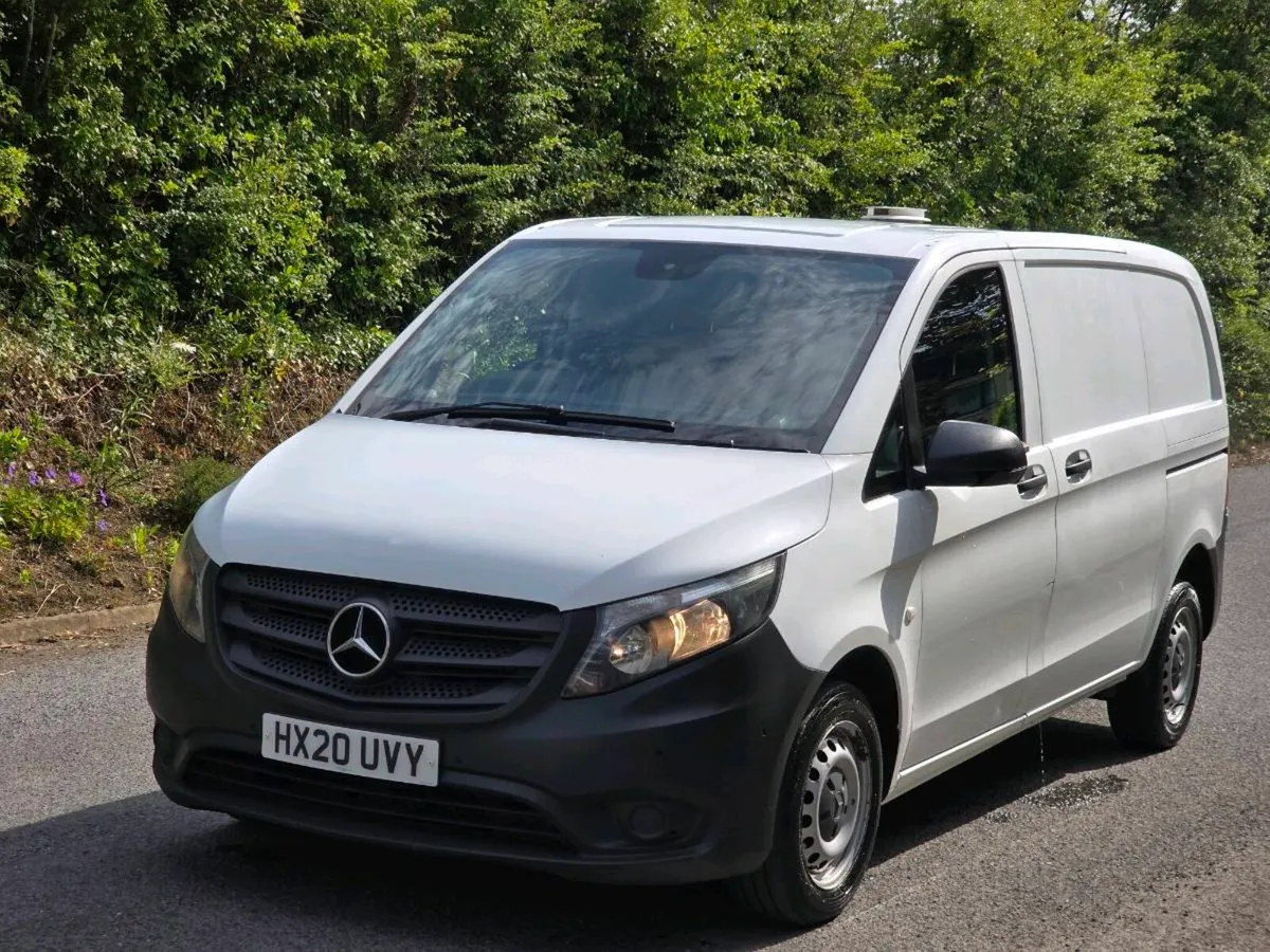 2020 MERCEDES VITO 2.1 DIESEL TWIN DOORS MAY P/X - Image 2
