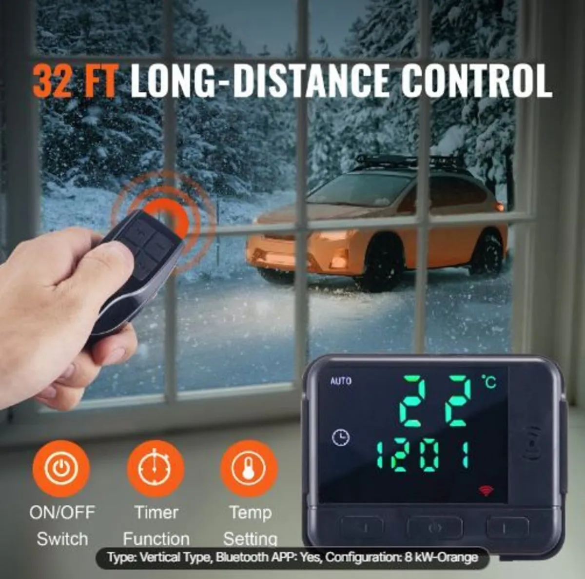 Diesel Air Heater All-in-one 12V 5-8KW - Image 4