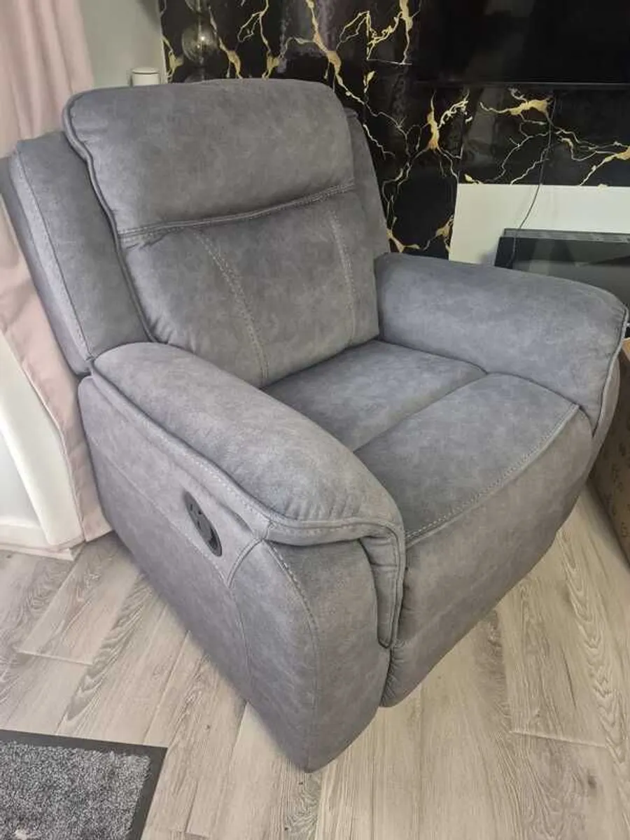 Reclining Sofa & Reclining Armchair - Image 4