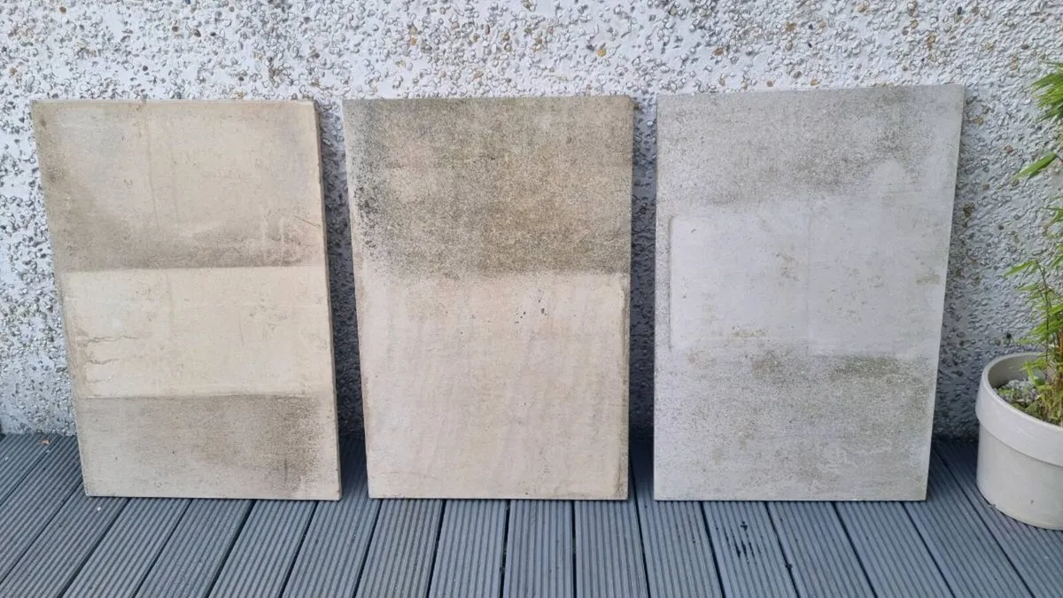Paving Slabs: Beige Smooth & Sawn Sandstone - Image 3