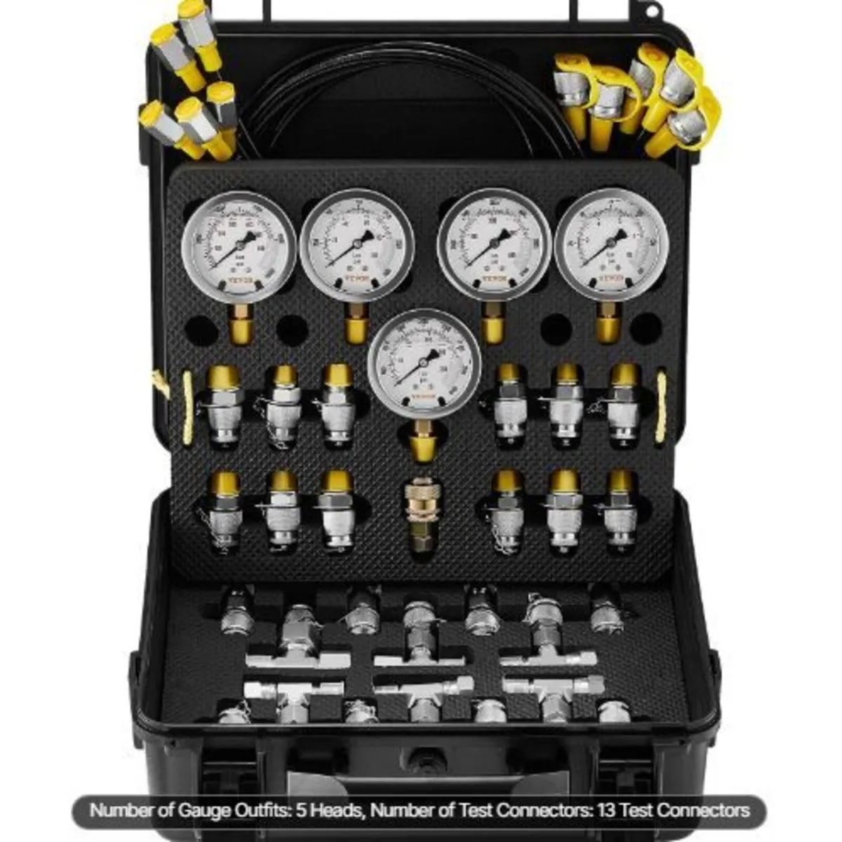 Hydraulic Pressure Test Kit, 10/100/250/400/600bar - Image 4